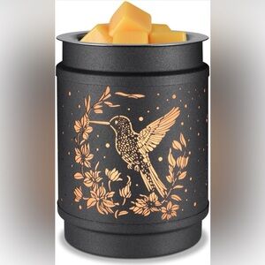 Hummingbird Metal Electric Wax Warmer NEW IN BOX